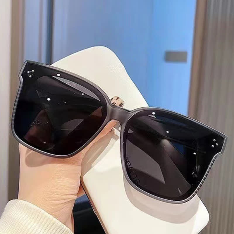 Fit Over Glasses Square Frame Classic Polarized Sunglasses for Women Men