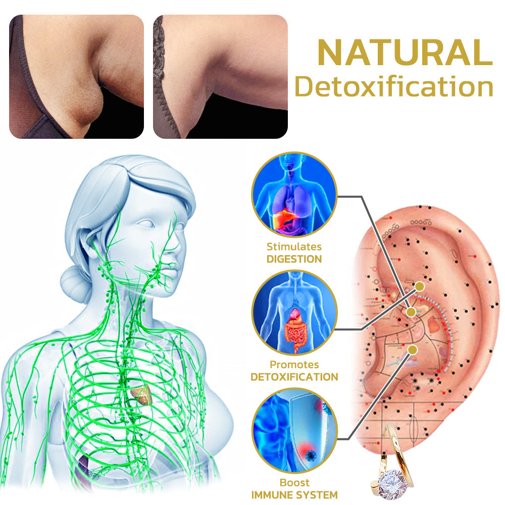 Lymphvity MagneTherapy Germanium Healing Earrings ⚡️Unlock Your Body’s Natural Slimming Power – No Fuss, Just Results!