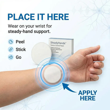 Steady Hands Tremor Control Patch