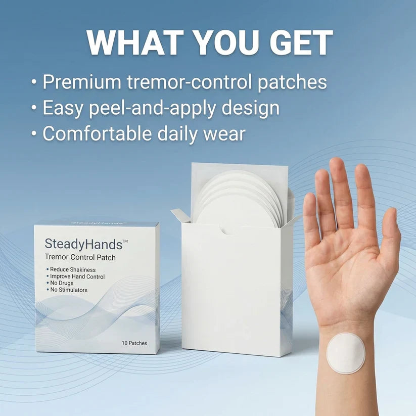 Steady Hands Tremor Control Patch
