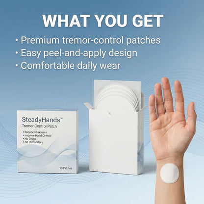 Steady Hands Tremor Control Patch