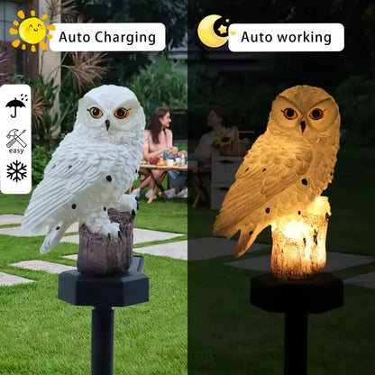 🔥Last Day Special 50% OFF🔥 Waterproof Solar Owl Light