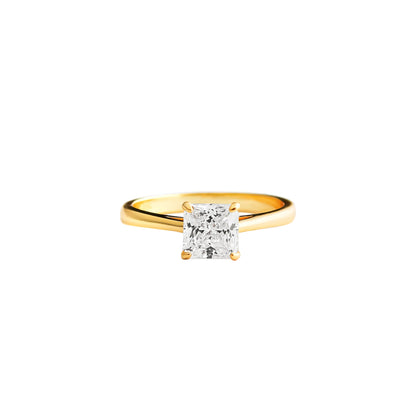 Classic Four-Prong Princess Cut Ring – Your Forever Begins with This Sparkle