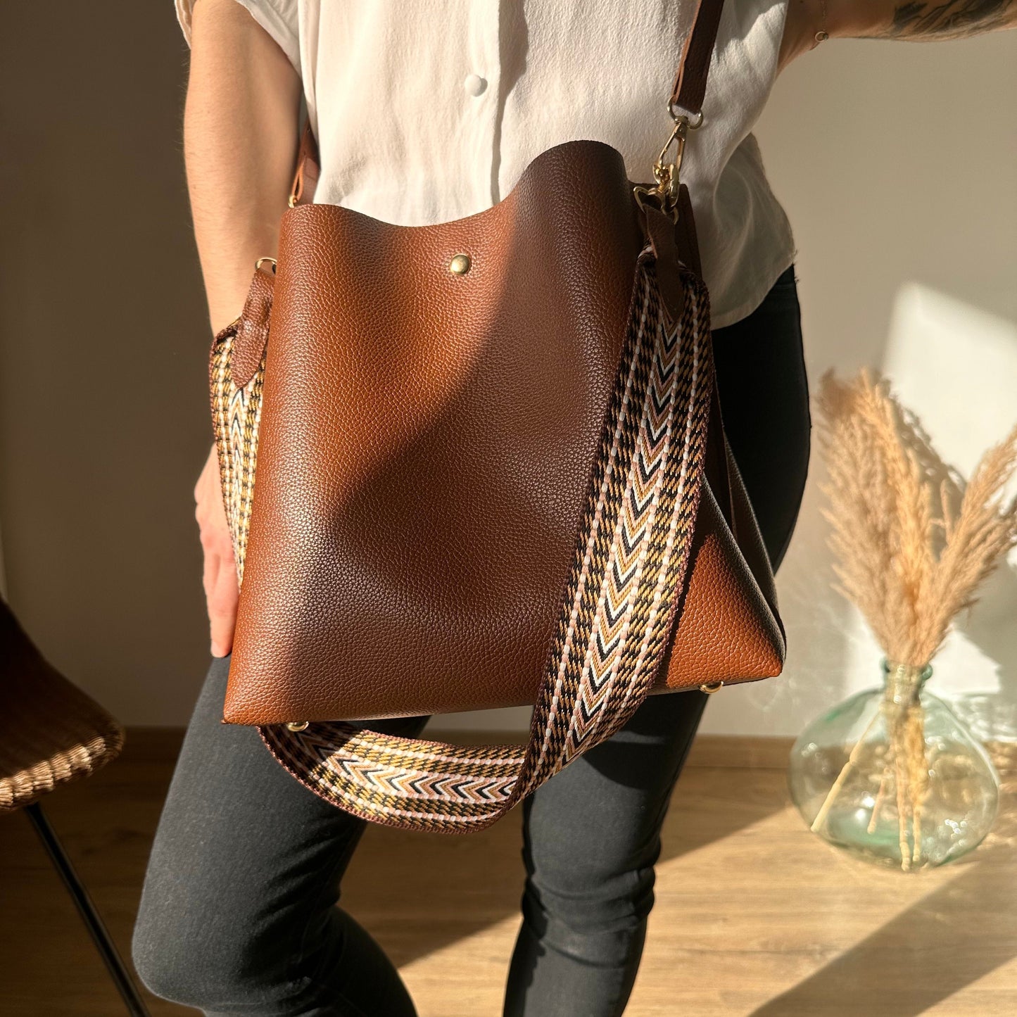 Montelise | Crossbody Bucket Bag