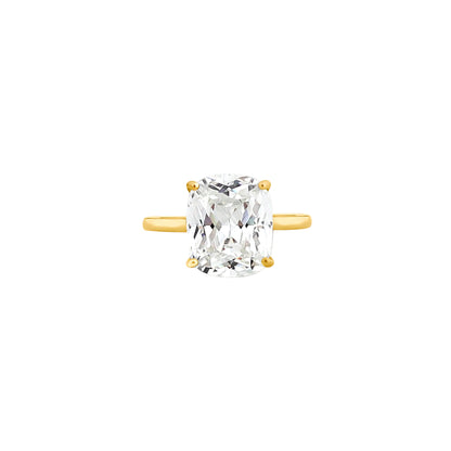 Cushion Cut Solitaire Diamond Ring – A Classic Promise for Your Forever