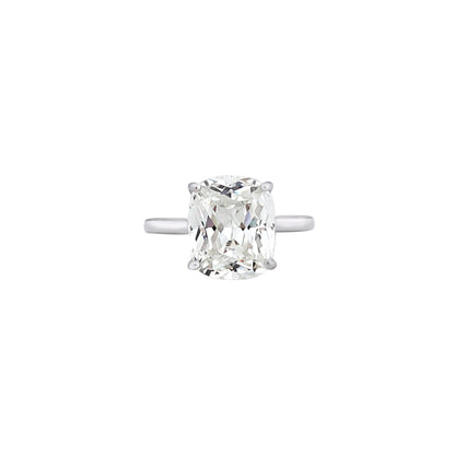 Cushion Cut Solitaire Diamond Ring – A Classic Promise for Your Forever