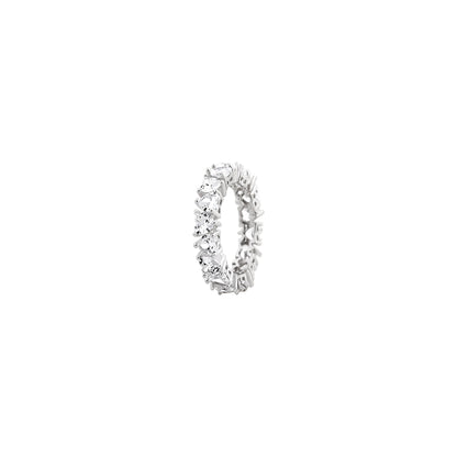 Heart Cut Diamond Eternity Ring – A Full Circle of Sparkling Hearts