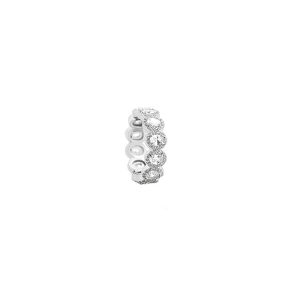 Oval Diamond Eternity Ring – A Full Circle of Timeless Sparkle