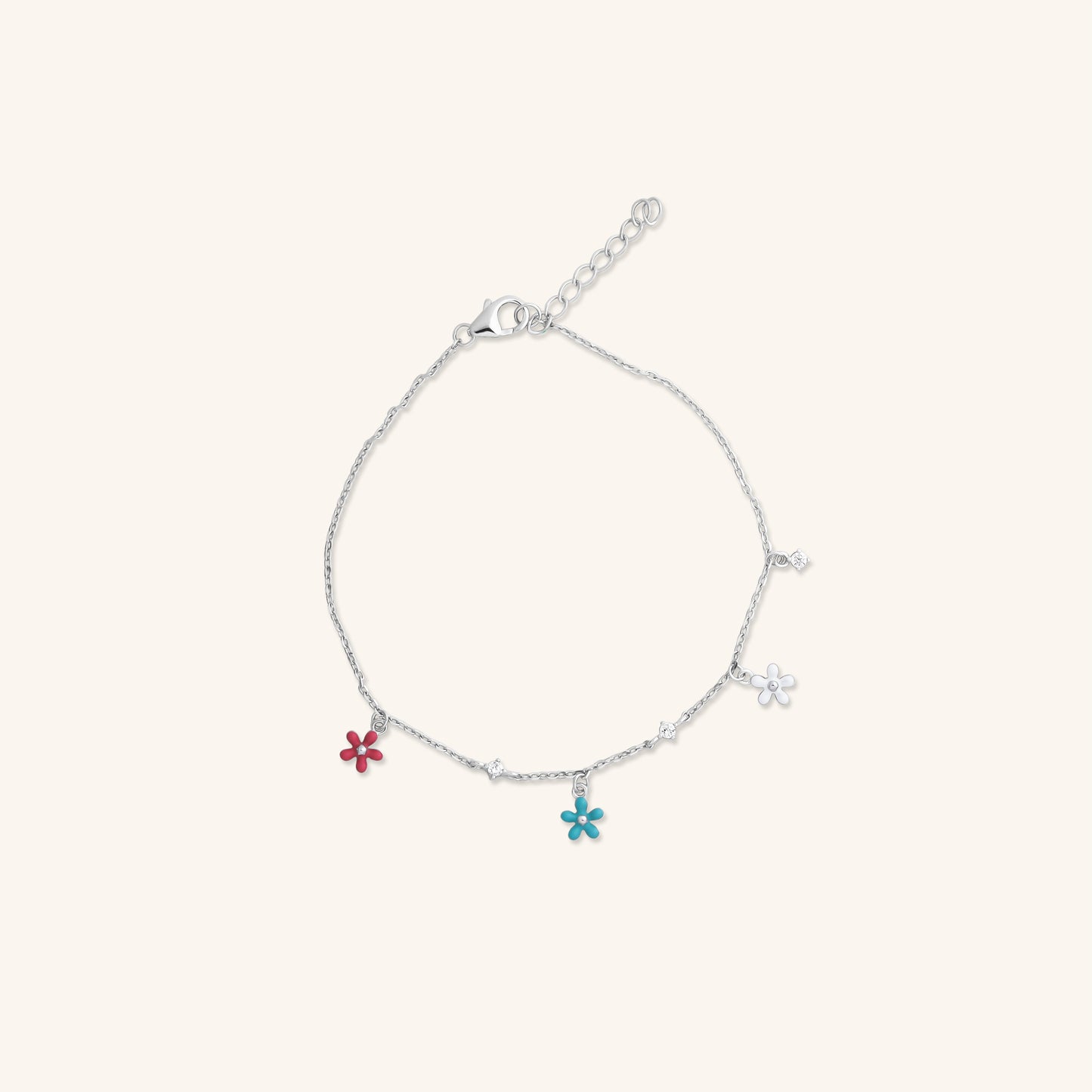 Mina Flower Charm Bracelet