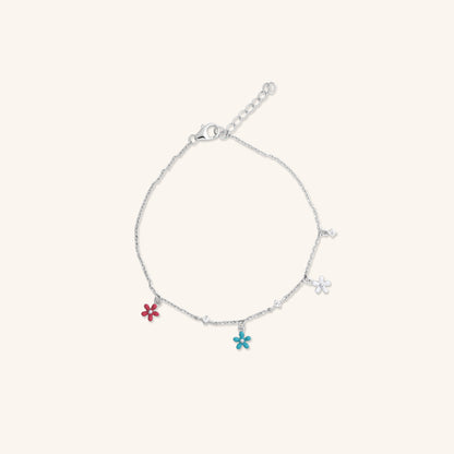 Mina Flower Charm Bracelet