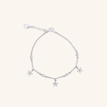 Flower Drop Bracelet