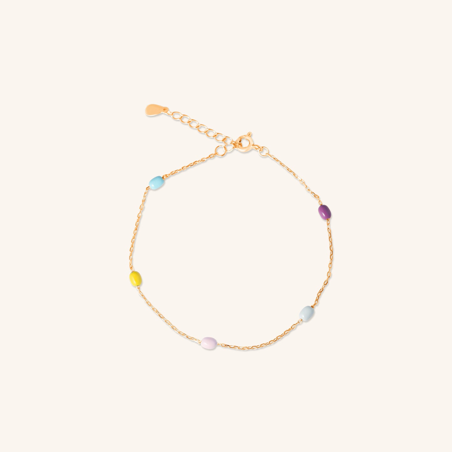 Multi Colour Beads Bracelet