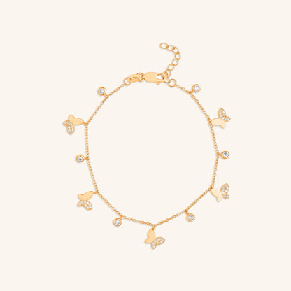 Butterfly Charm Bracelet