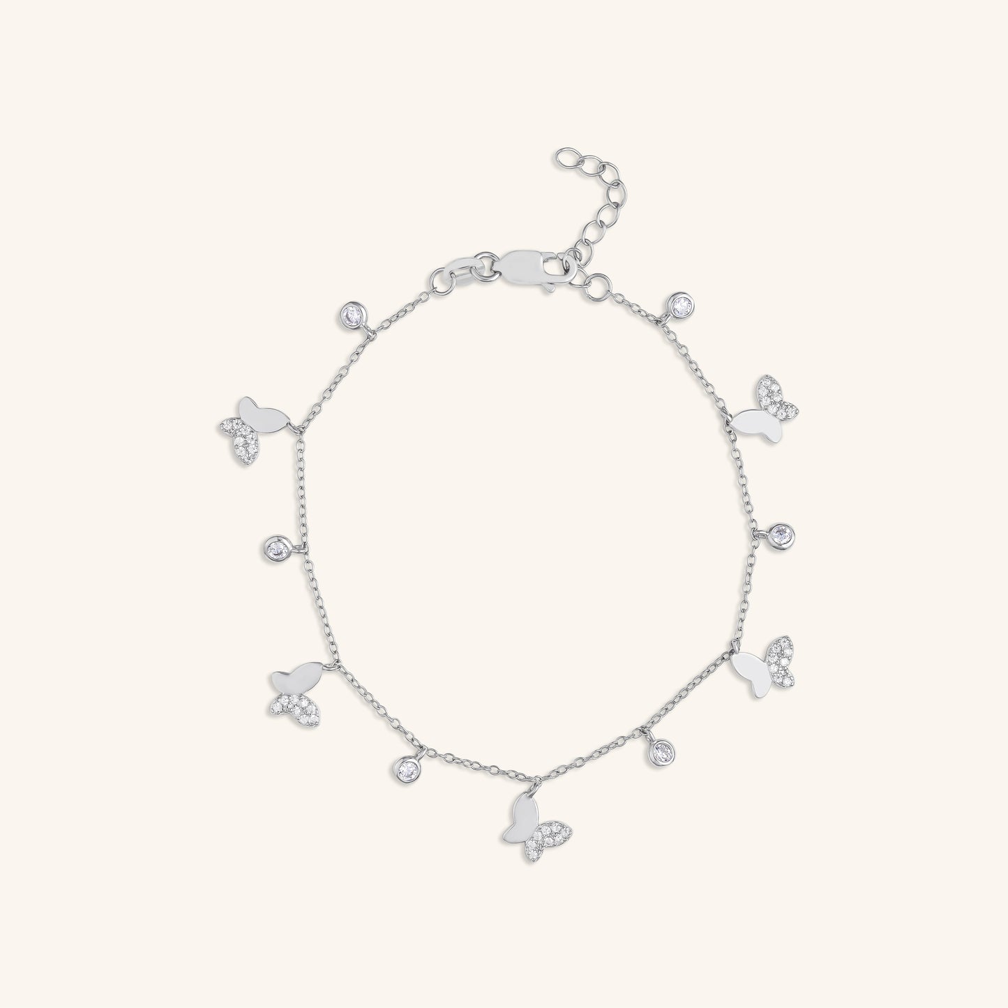 Butterfly Charm Bracelet