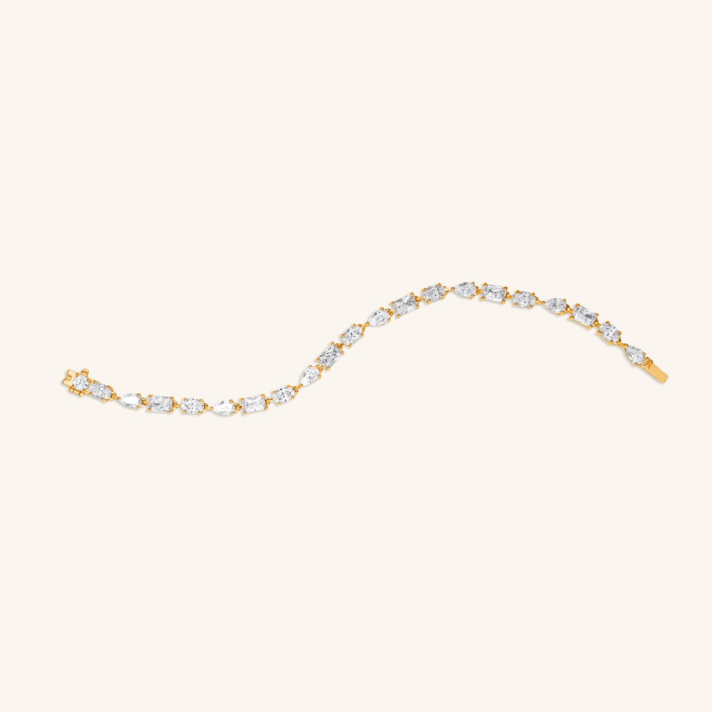 Mix Diamond Tennis Bracelet