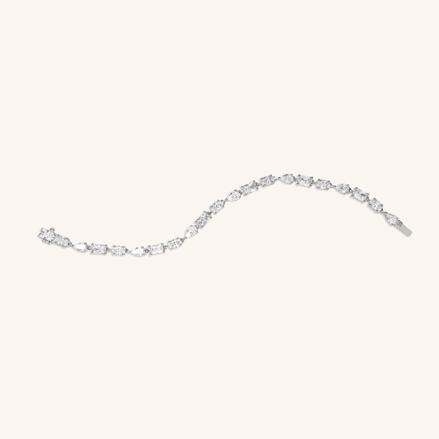 Mix Diamond Tennis Bracelet