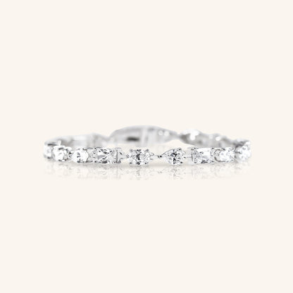 Mix Diamond Tennis Bracelet