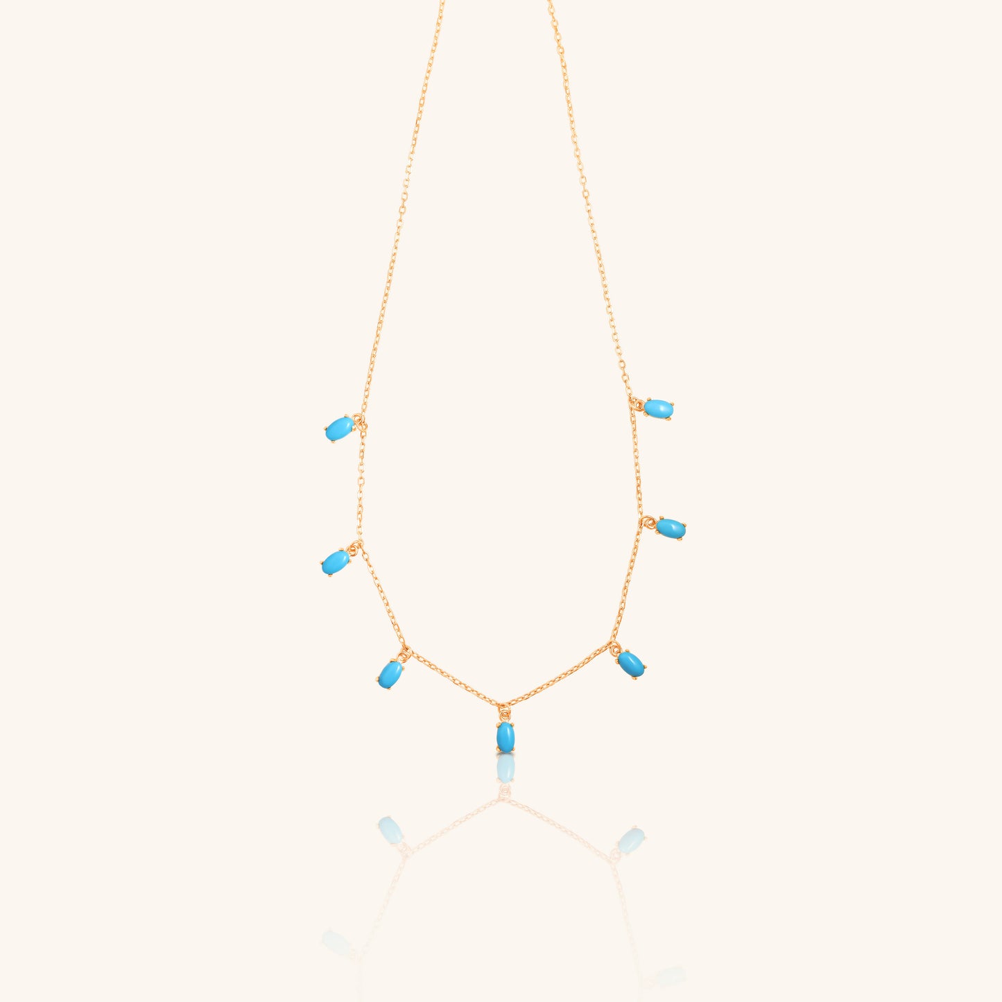 Turquoise Chain Pendants