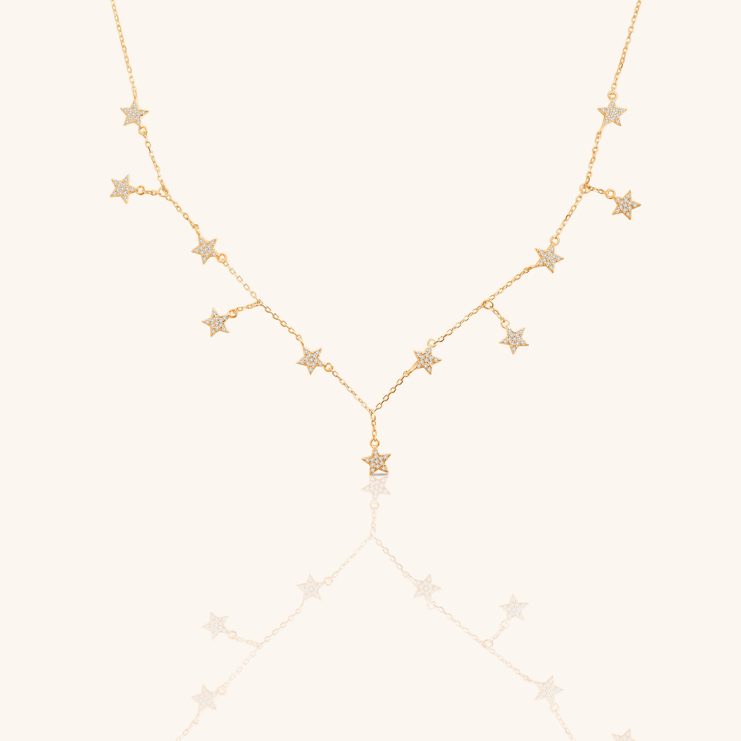 Hanging Star Chain Pendant