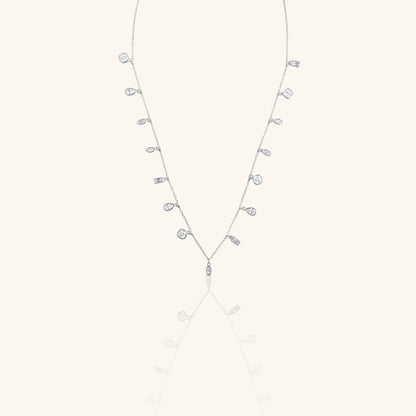 Mix Diamond Charms Hanging Chain