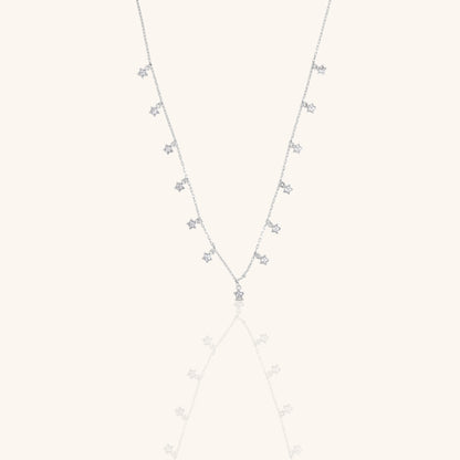 Star Diamond Charm and Chain