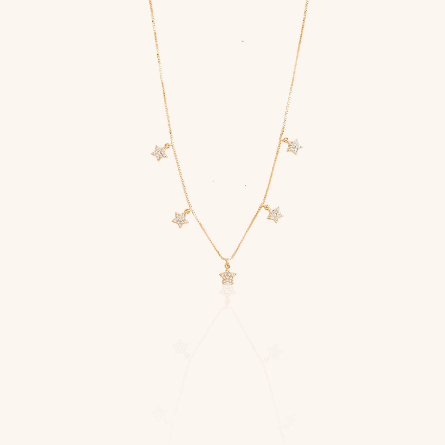 Five Star Chain Pendant