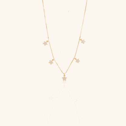 Five Star Chain Pendant