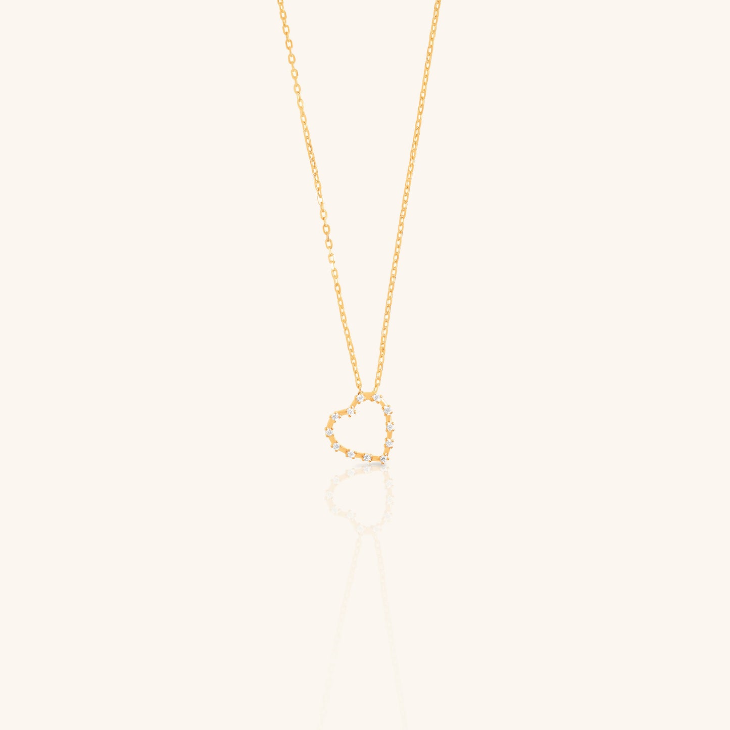 Open Heat Chain Pendant