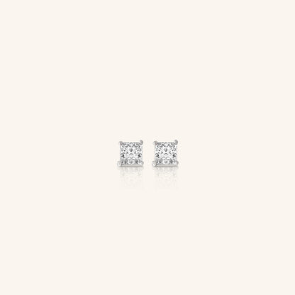 Princess Small Solitaire Stud