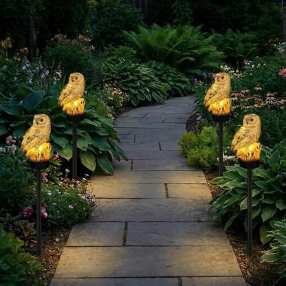 🔥Last Day Special 50% OFF🔥 Waterproof Solar Owl Light