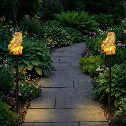 🔥Last Day Special 50% OFF🔥 Waterproof Solar Owl Light
