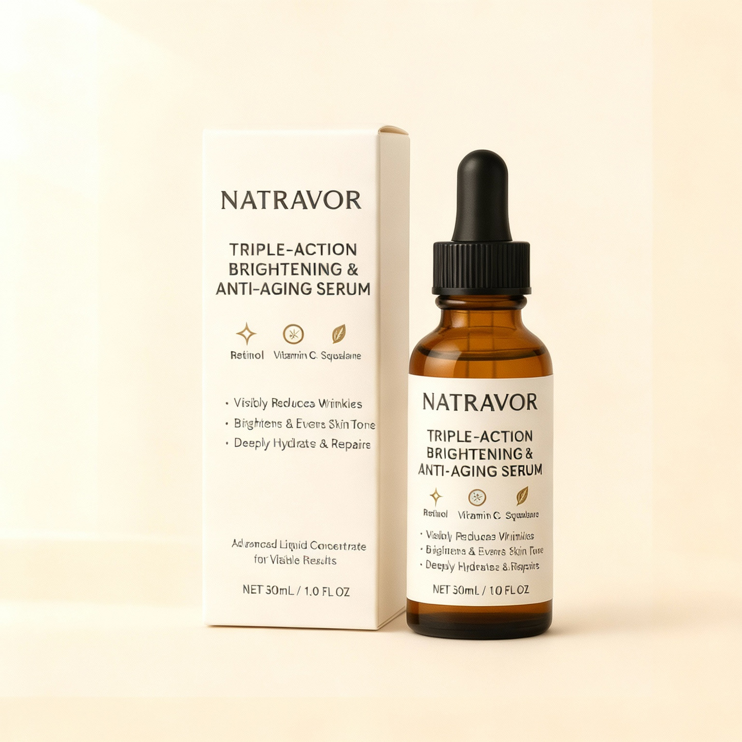 NATRAVOR® Instant Wrinkle-Smoothing Serum