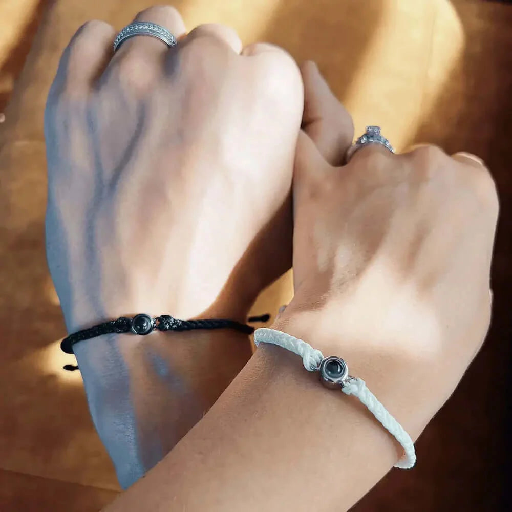 Custom Photo Projection Bracelet – A Hidden Memory Just for You