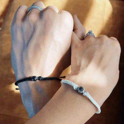 Custom Photo Projection Bracelet – A Hidden Memory Just for You