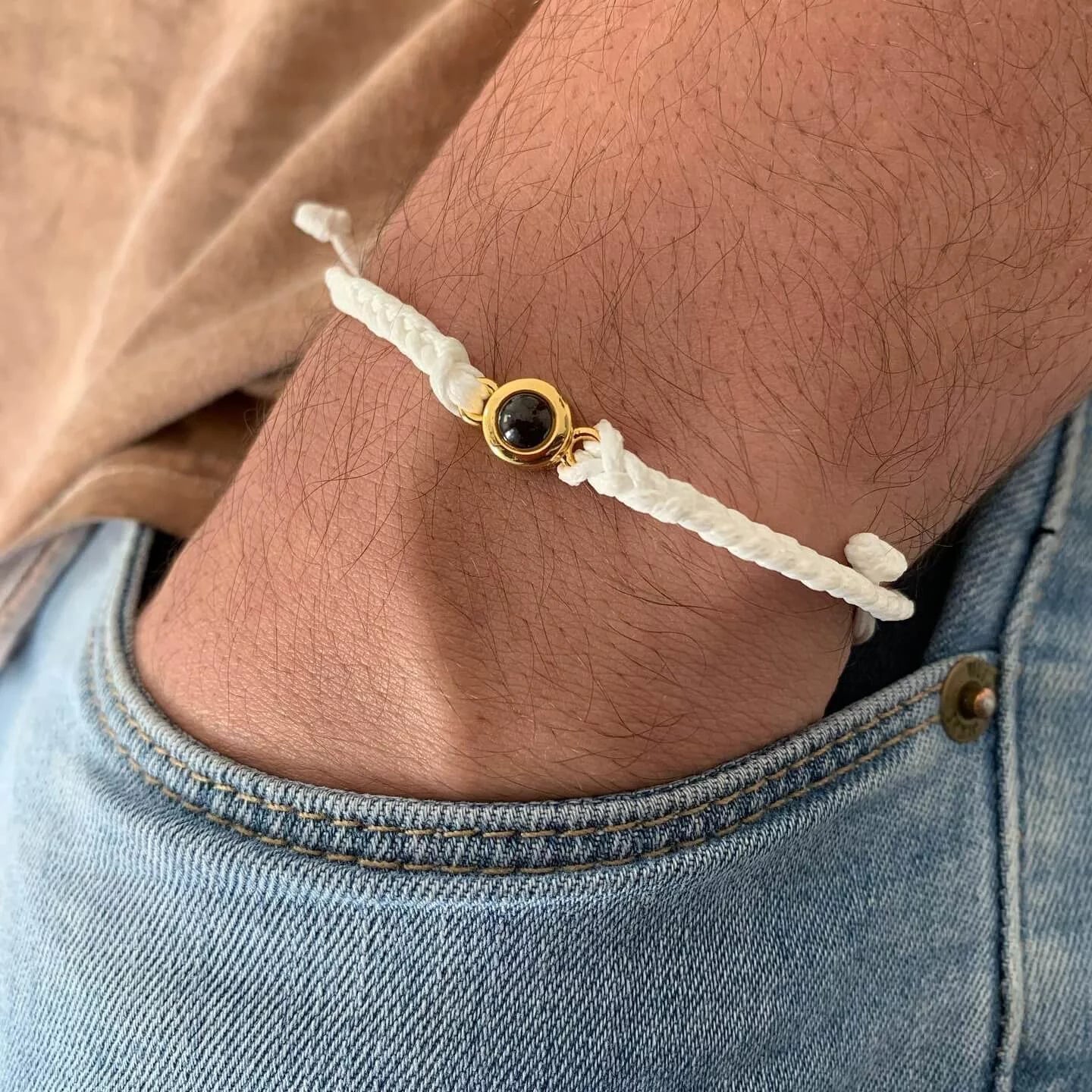Custom Photo Projection Bracelet – A Hidden Memory Just for You