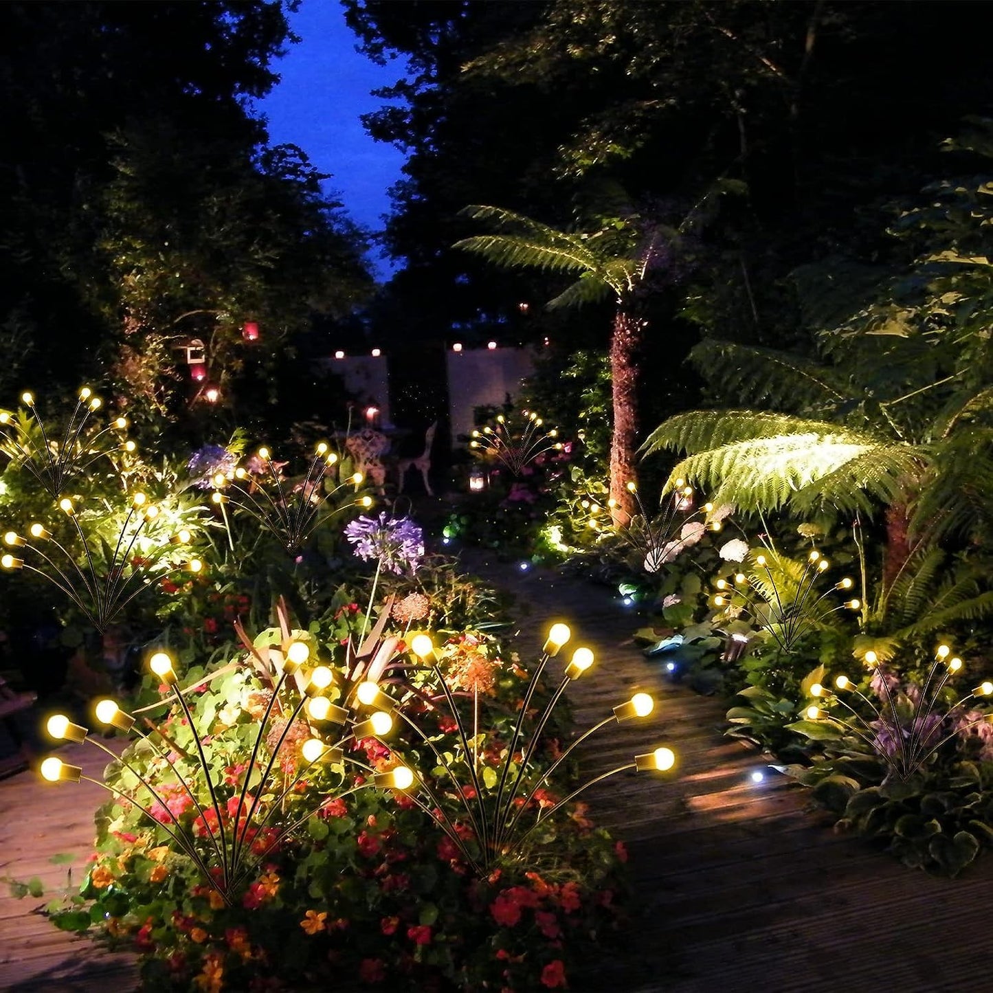 Solar Firefly Glow Lights (8 Bulbs / Set)