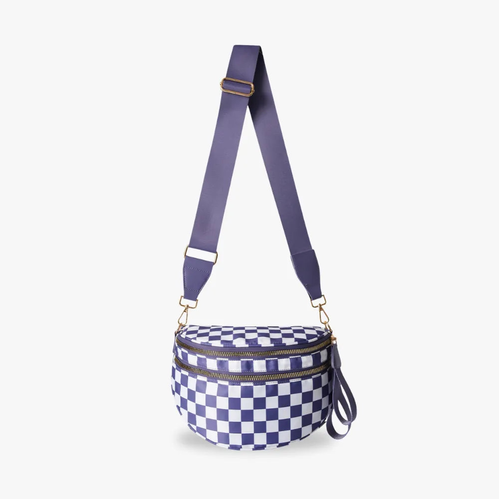 Checkered Purple