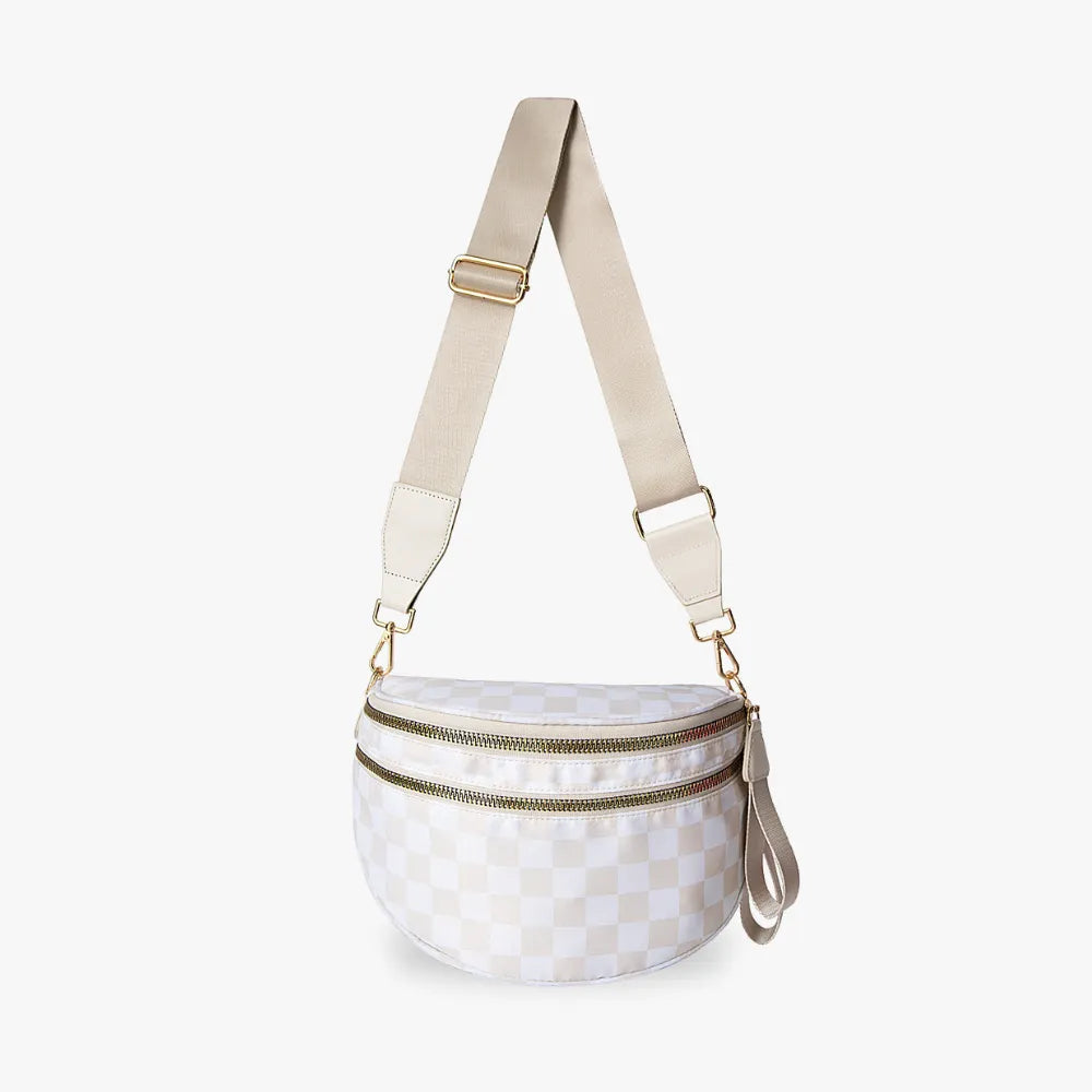 Checkered Beige
