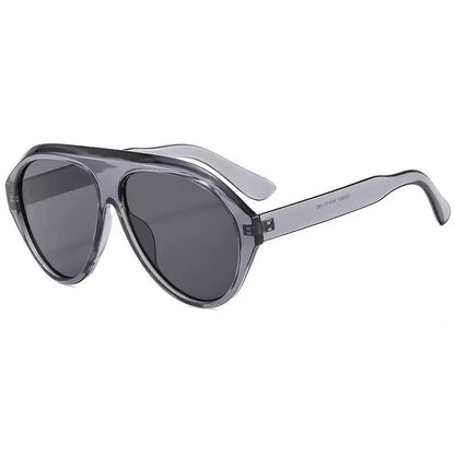 Hipster Oversized Frame Aviator Sunglasses