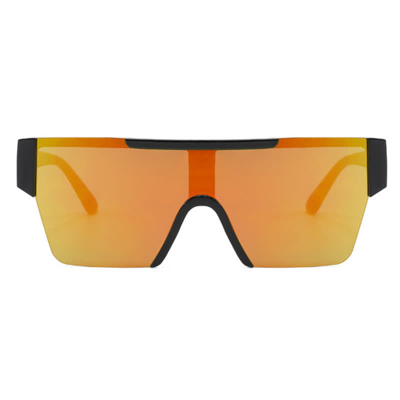 Unisex One-piece Frame Sports Sunglasses