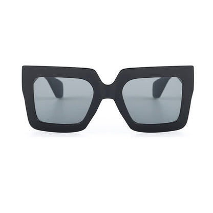 Oversized Square Frame Fashion Thick Sunglasses