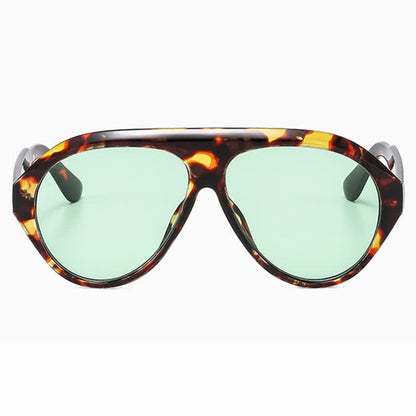 Hipster Oversized Frame Aviator Sunglasses