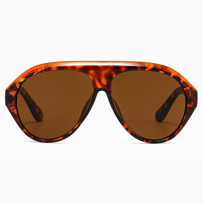 Hipster Oversized Frame Aviator Sunglasses