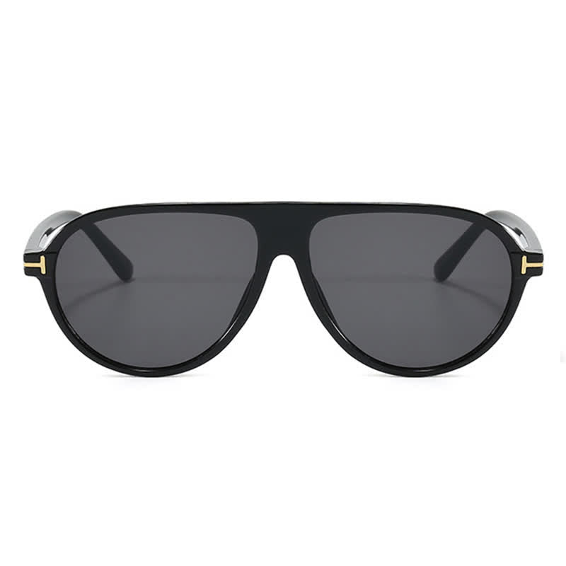 Small Frames 'T' Design Aviator Sunglasses