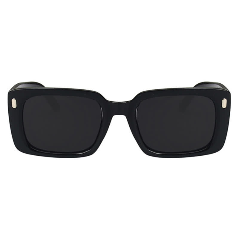 Classic Retro Unisex Rectangle Frame Sunglasses