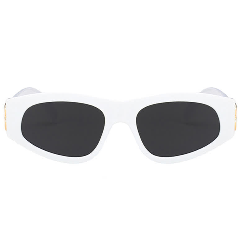 Classic Unisex 'B' Design Cat-Eye Sunglasses