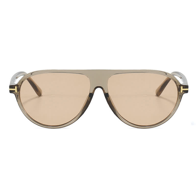Small Frames 'T' Design Aviator Sunglasses