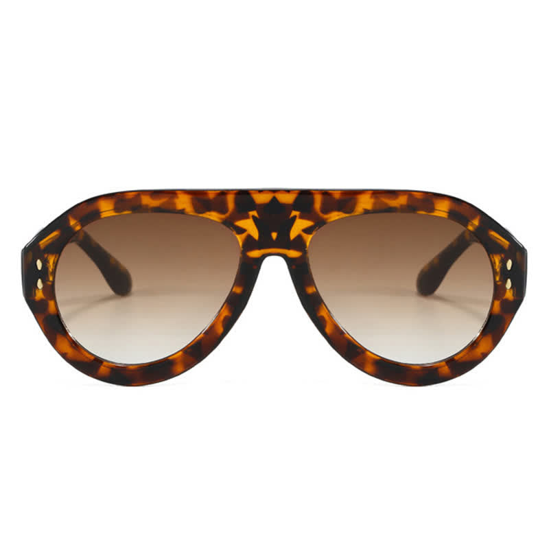 Women's Hipster Aviator Sunglasses