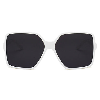 Square Frame Vintage Oversized Sunglasses