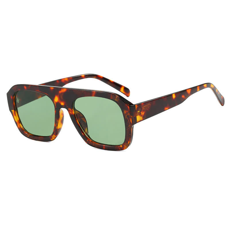 Square Large Frame Trendy Sunglasses